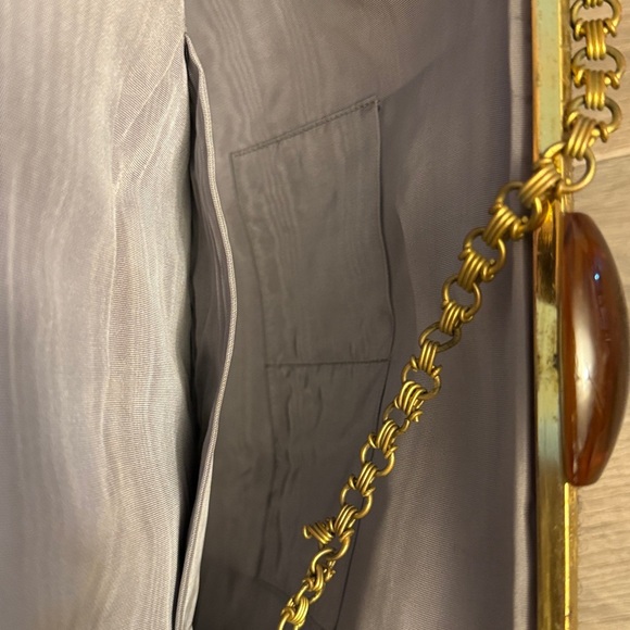 Vintage Jolles made in Austria needlepoint Floral Embroidered Women's Bag - Picture 11 of 12